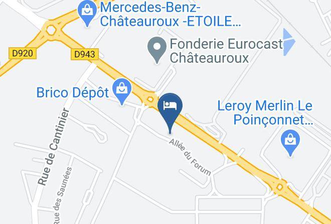 Indre - Sure Hotel By Best Western Chateauroux Maps