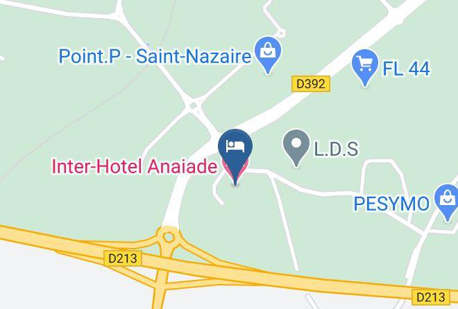 Loire Atlantique - Inter Hotel Anaiade Maps