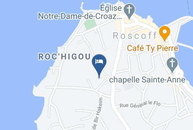 Finistere - Hotel Armen Le Triton Maps