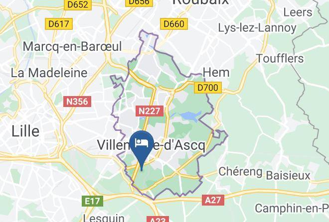 Nord - The Originals Lille Est Grand Stade Ascotel Maps