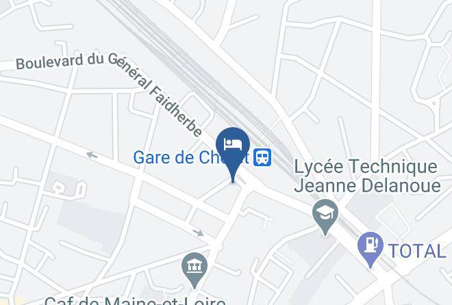 Maine Et Loire - Inter Hotel Cholet Maps