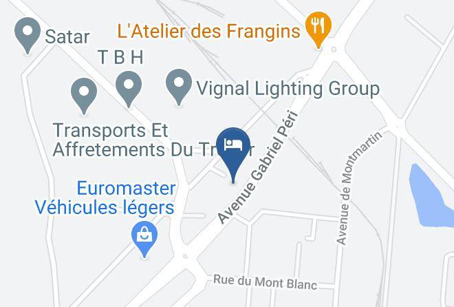 Rhone - Logis Hotel Cris Hotel Maps