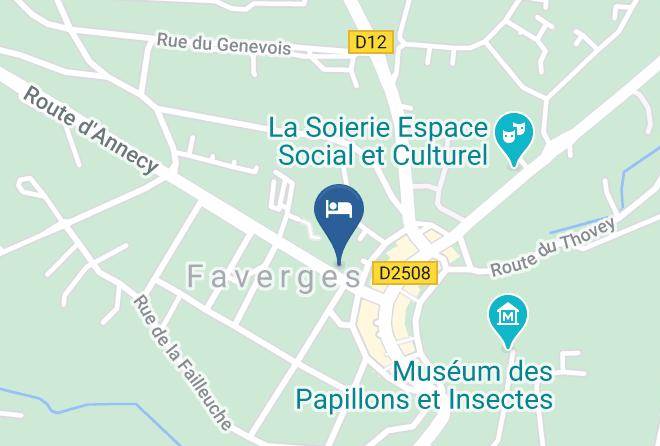 Haute Savoie - Hotel De Geneve Maps