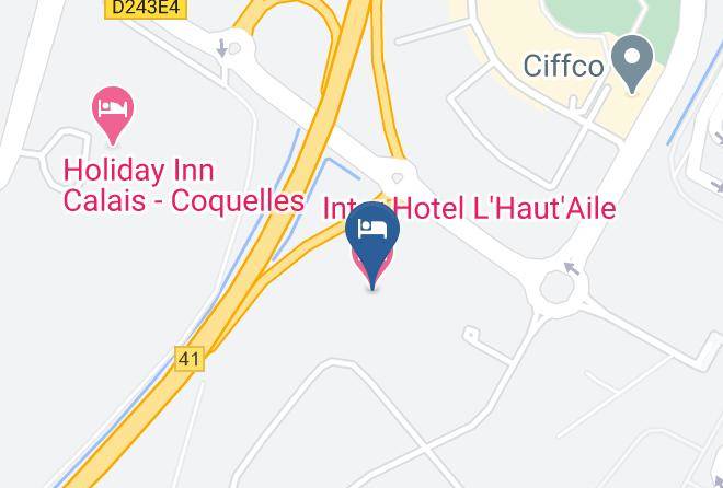 Pas De Calais - Inter Hotel L'haut'aile Maps
