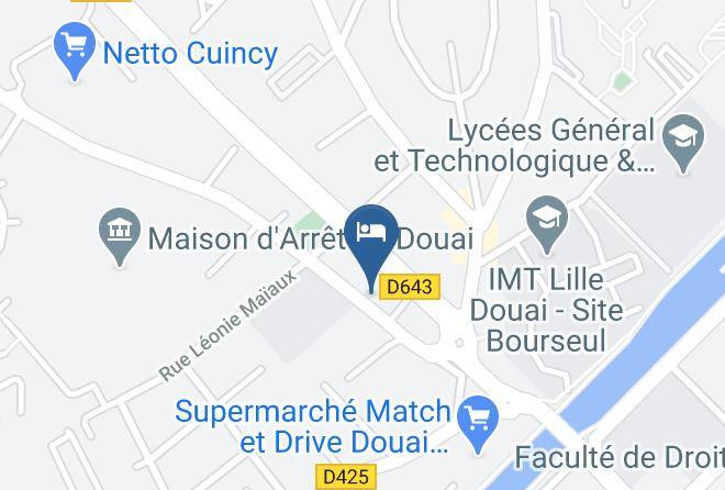 Nord - Le Gayant Hotel Douai Maps