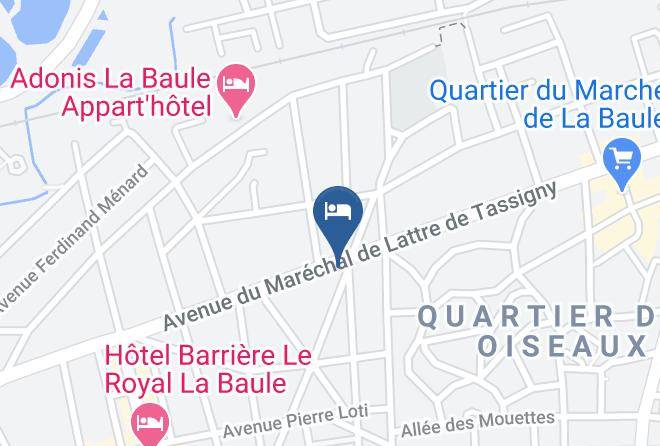 Loire Atlantique - Hotel Le Saint Pierre La Baule Maps