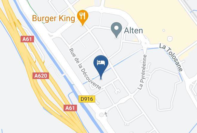 Haute Garonne - The Originals City Hotel Le Sextant Toulouse Sud Maps