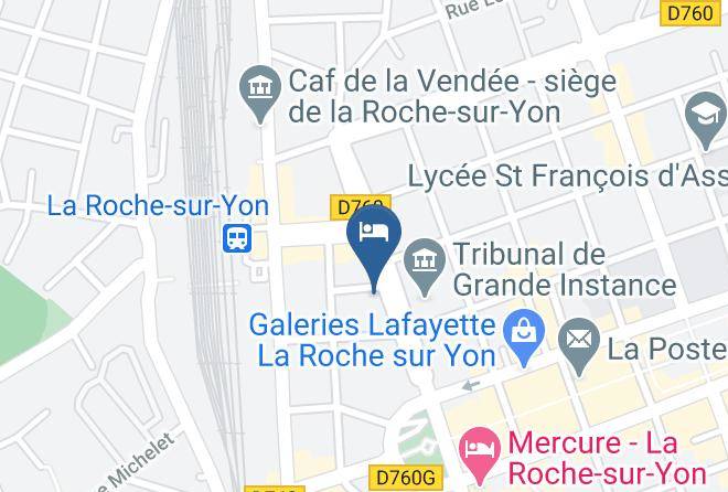 Vendee - The Originals City Hotel Napoleon La Roche Sur Yon Maps