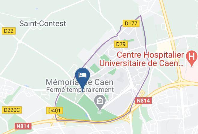 Calvados - Inter Hotel Otelinn Maps