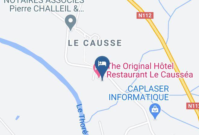 Tarn - Hotel The Originals Castres Le Caussea Maps