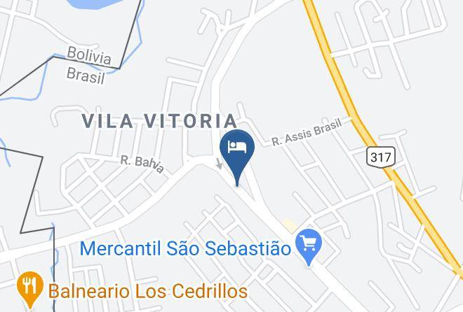 Inter Palace Hotel Map