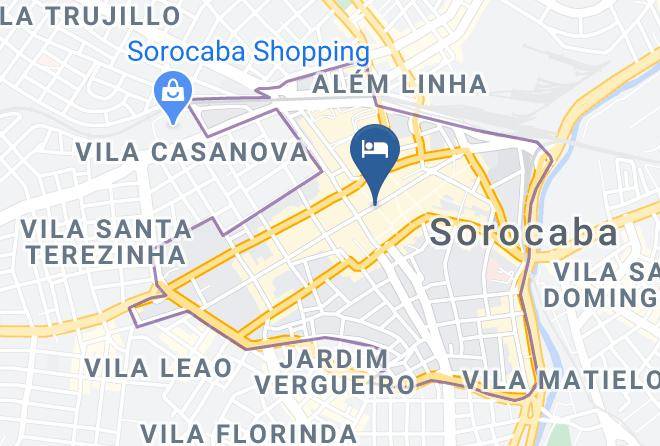 Sorocaba - Inter Plaza Hotel Maps