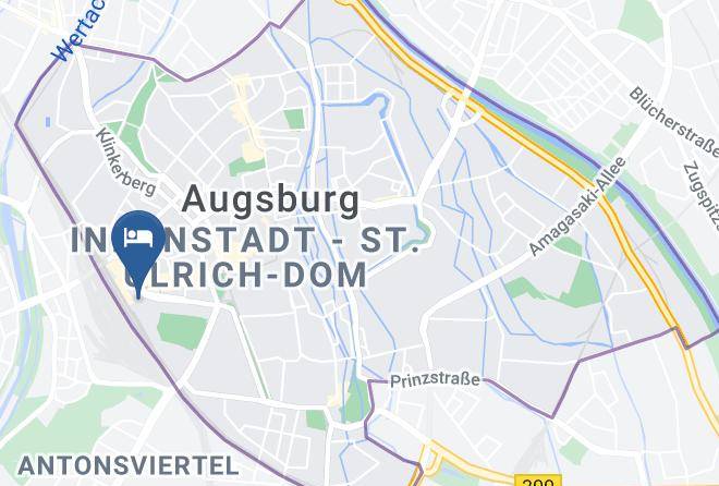 Augsburg - Intercity Hotel Augsburg Maps