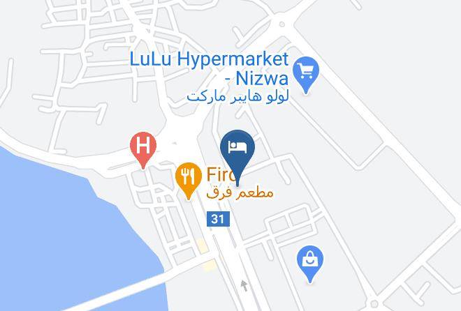 Nizwa - Intercity Hotel Nizwa Maps