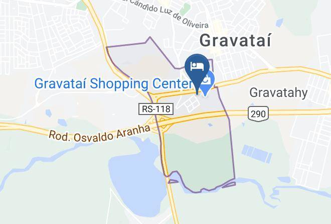 Hotel Intercity Shopping Gravatai Map