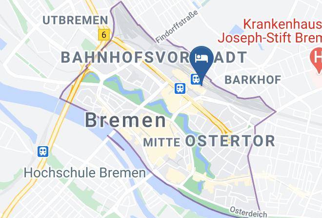 Stadt Bremen - Intercityhotel Bremen Maps