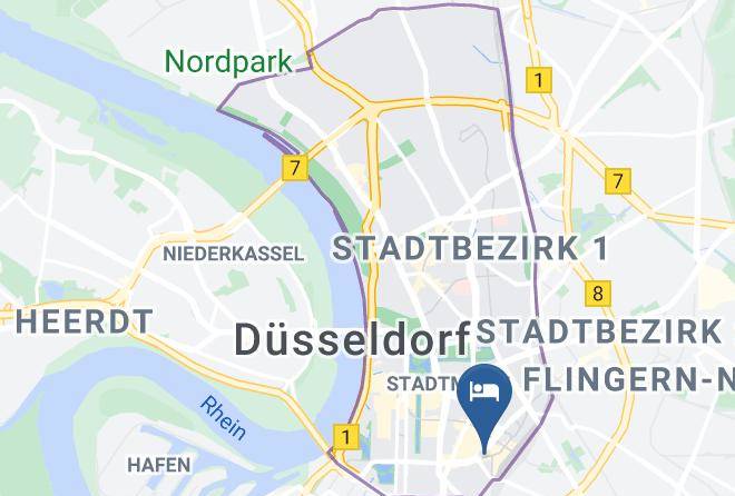 Dusseldorf - Intercityhotel Dusseldorf Maps