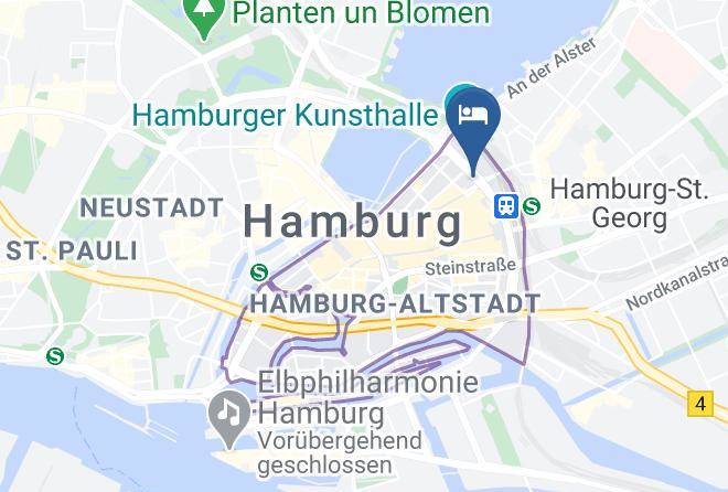 Stadt Hamburg - Intercityhotel Hamburg Hauptbahnhof Maps