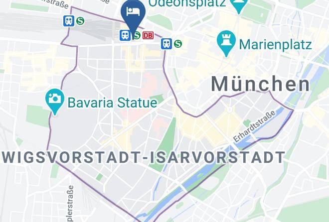 Intercityhotel Munchen Map