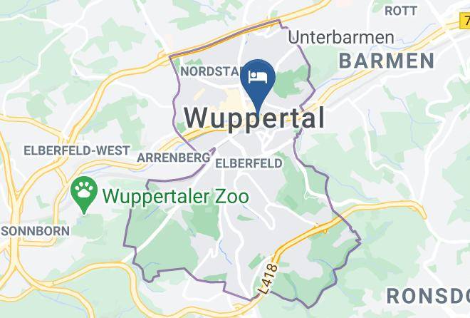 Wuppertal - Fleming's Express Hotel Wuppertal Maps