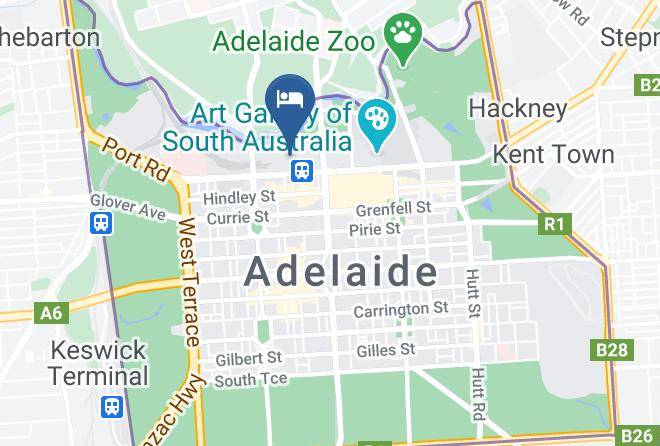 Adelaide - Intercontinental Adelaide Maps