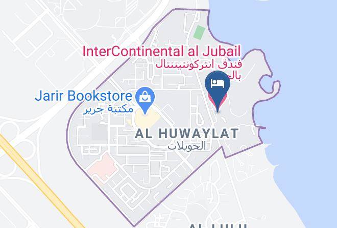Jubail Industrial City - Intercontinental Al Jubail Maps