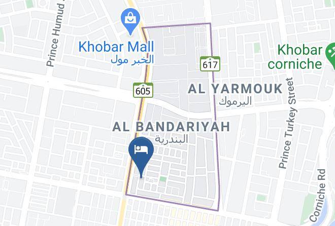 Al Khobar - Intercontinental Al Khobar Maps