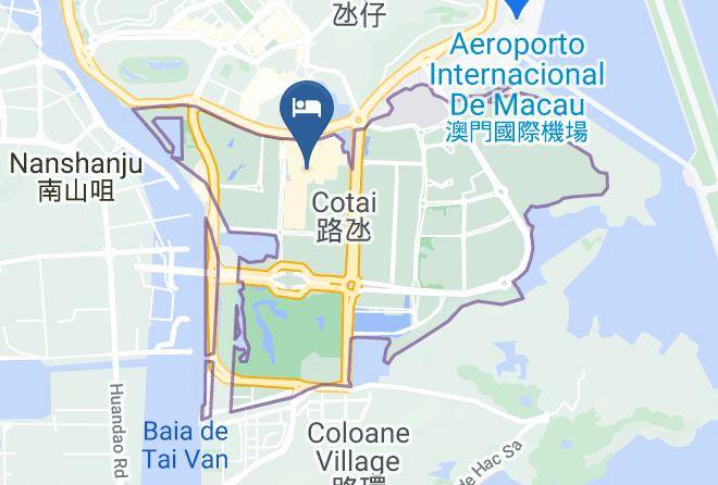 Macau - Intercontinental Alliance Resorts The Venetian Macao Maps