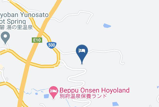 Beppu City - Intercontinental Ana Beppu Resort & Spa Maps