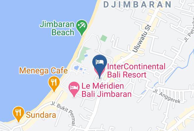 Badung Regency - Intercontinental Bali Resort Maps