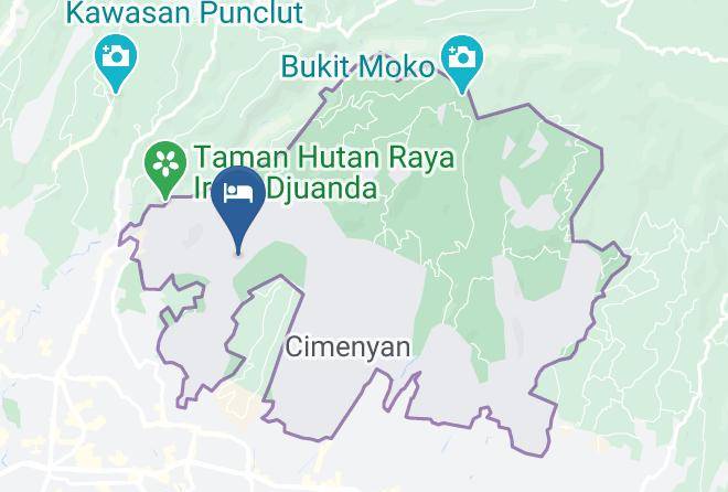 Bandung Regency - Intercontinental Bandung Dago Pakar Maps