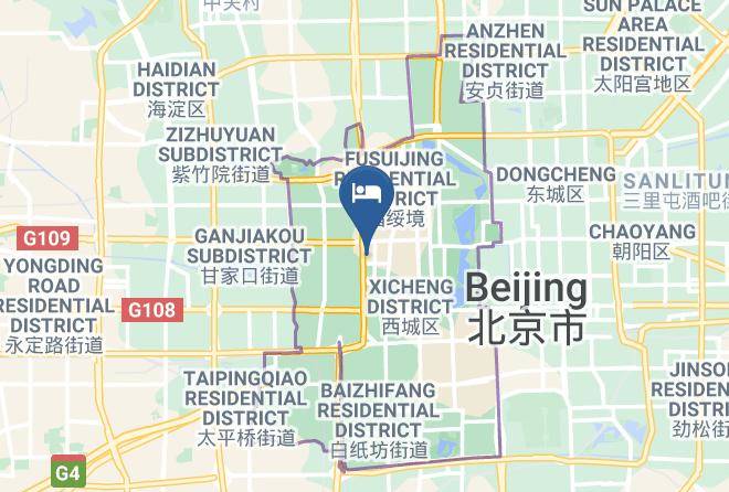 Xicheng District - Intercontinental Beijing Financial Street Hotel Maps