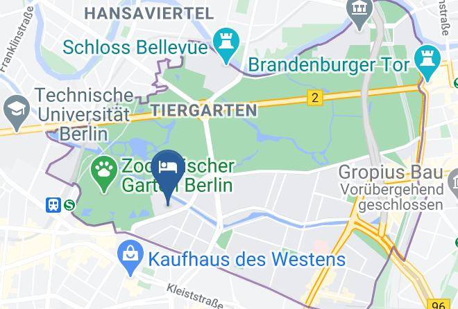 Stadt Berlin - Intercontinental Berlin Maps