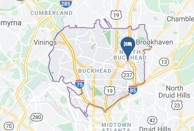 Fulton - Intercontinental Buckhead Atlanta Maps