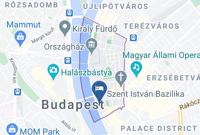 Budapest 5 Kerulet - Intercontinental Budapest Maps