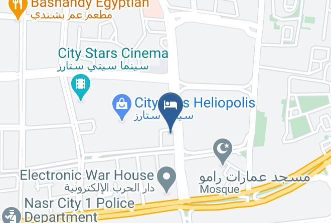 Intercontinental Citystars Cairo Map