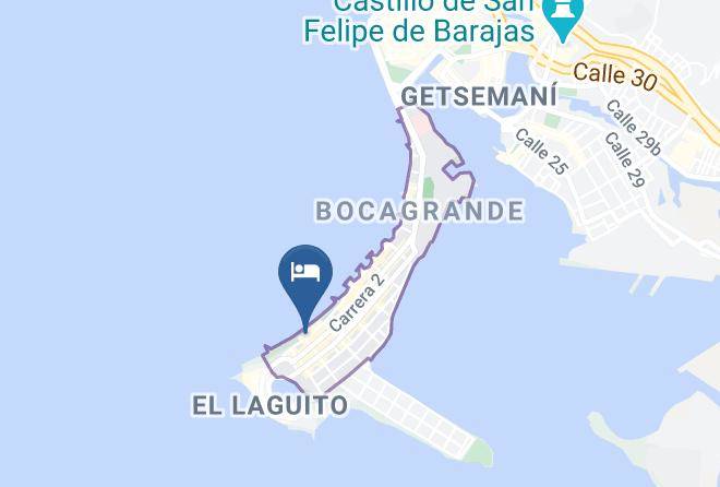 Cartagena De Indias - Intercontinental Cartagena De Indias Maps