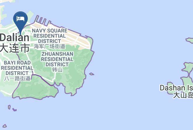 Intercontinental Dalian Map