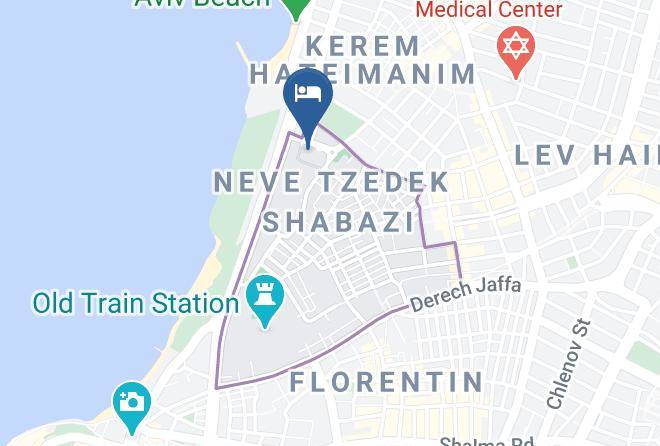 Intercontinental David Tel Aviv Map