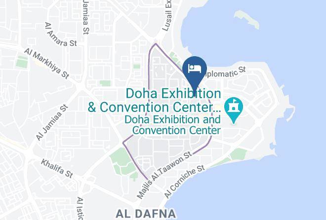 Doha - Intercontinental Doha The City Maps