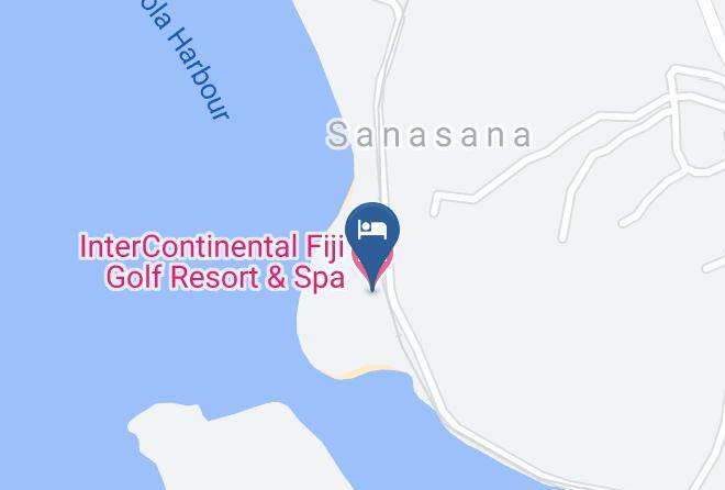Nadroga Navosa - Intercontinental Fiji Golf Resort & Spa Maps