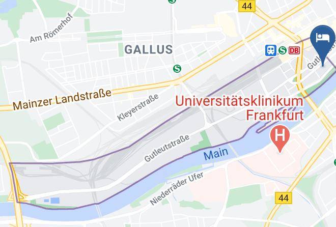 Frankfurt Am Main - Intercontinental Frankfurt Maps