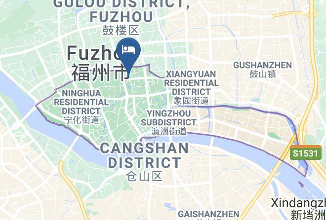 Intercontinental Fuzhou Map