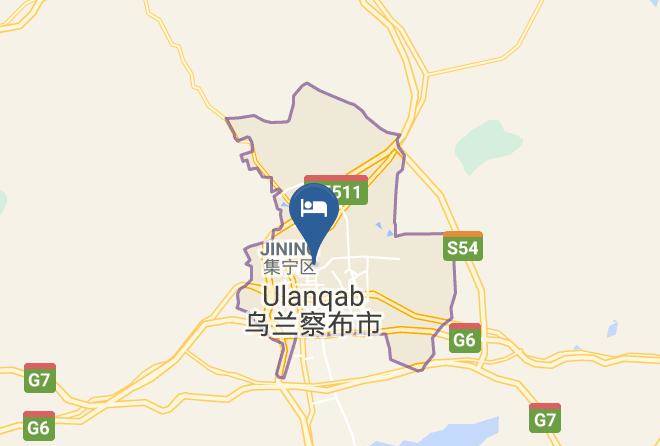 Ulanqab - Intercontinental Hotel & Resort Maps