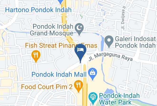 Jakarta Selatan - Intercontinental Jakarta Pondok Indah Maps
