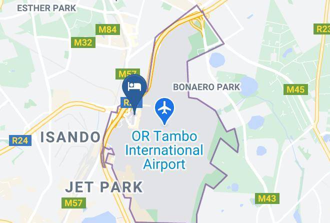 Ekurhuleni - Intercontinental Johannesburg O R Tambo Airport Maps