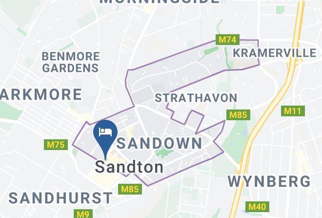 City Of Johannesburg - Sandton Towers Maps