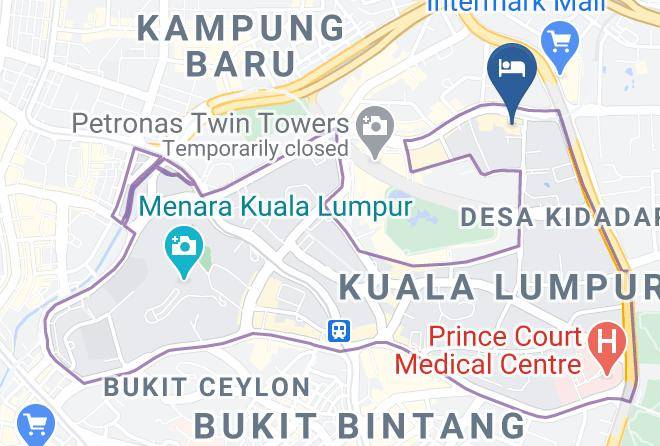 Kuala Lumpur - Intercontinental Kuala Lumpur Maps