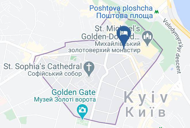 Kyiv - Intercontinental Kyiv Maps