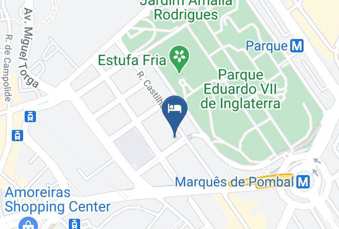 Lisbon - Intercontinental Lisboa Maps
